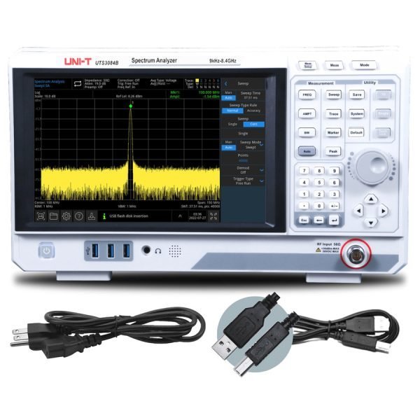 Uni-T UTS3084T: 8.4 GHz Spectrum Analyzer with Tracking Generator for Enhanced Performance