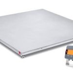 Ohaus i-DF33XW2500C1L Defender 3000 Washdown Floor Scale, NTEP, 4′ x 4′, 2500 lb x 0.5 lb